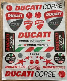 Adesivi stickers Ducati