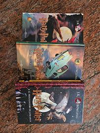 3 libri di Harry Potter  più l'ottavo libro 