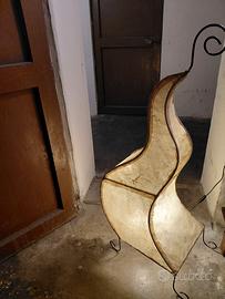 Lampada etnica a forma di fiamma