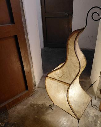 Lampada etnica a forma di fiamma
