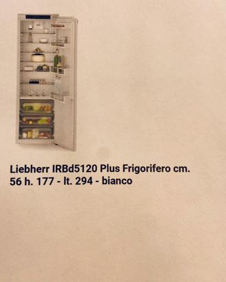 Frigorifero incasso Liebherr NUOVO