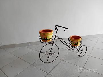 Bicicletta portafiori artigianale 