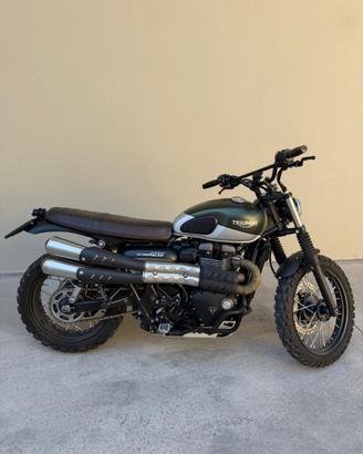 Moto Triumph scrambler