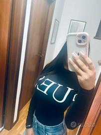 Body a maniche lunghe Guess con logo