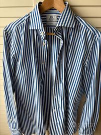 Camicia a righe Boggi tailored fit taglia 41