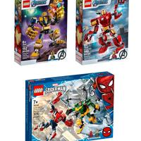 LEGO 76198 Marvel Spider-Man 76140 Iron Man 76141