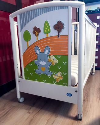 Lettino Pali bambini + materasso sistema Aerosleep