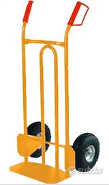 Carrello con ruote antiforfora portata 300kg