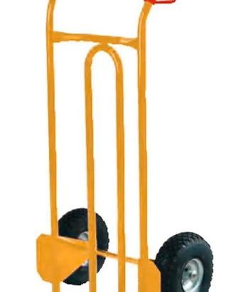 Carrello con ruote antiforfora portata 300kg
