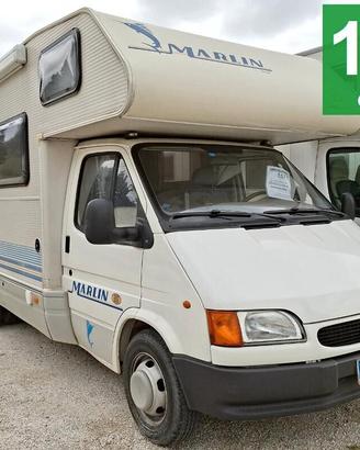 CAMPER ELNAGH FORD MANSARDATO 7 POSTI DOPPIA DINET