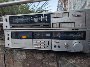 amplificatore+registratore cassette TECHNICS 