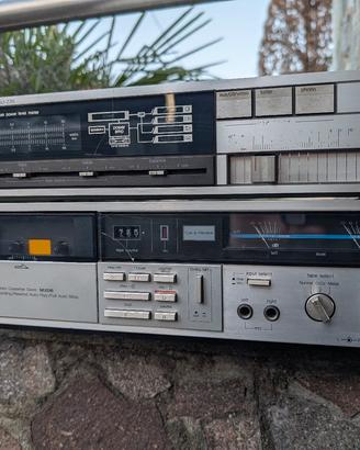 amplificatore+registratore cassette TECHNICS 