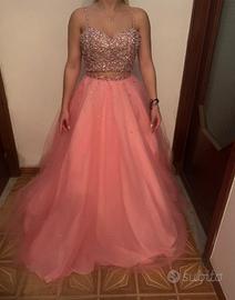 Abito da cerimonia rosa