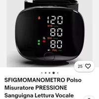 misuratore di pressione da polso digitale 