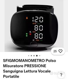 misuratore di pressione da polso digitale 