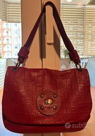 Borsa in pelle rossa Nannini