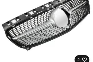 Calandra Griglia Cromata Per Mercedes Classe A W17