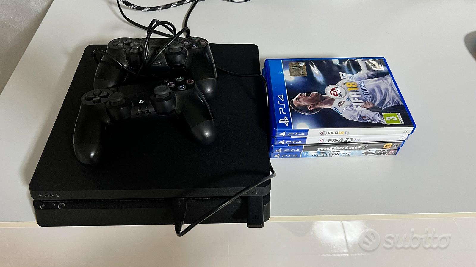 PLAYSTATION 4 SLIM (mai usata) - Console e Videogiochi In vendita a Foggia