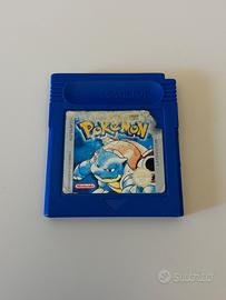 POKEMON BLU NINTENDO GAME BOY ITA BATTERIA OK