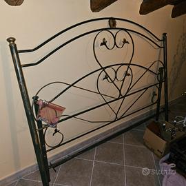 letto matrimoniale in ferro