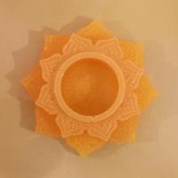porta candele fior di loto