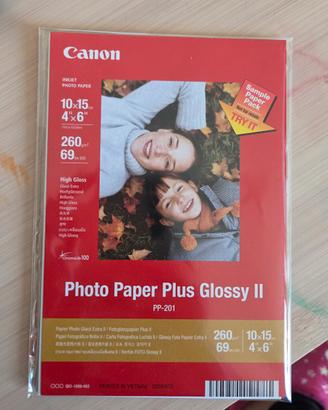 Carta fotografica HP premium plus 10x15
20 fogli 

