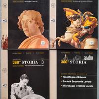 360° Storia Serie 1 + 2 + 3 con Unità Didattiche