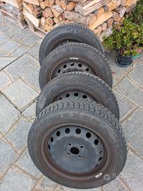 Cerchi e gomme antineve 175 65 R15