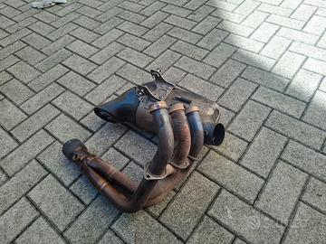 Scarico akrapovic completo tracer900 gt