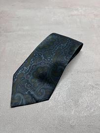 Cravatta in seta elegante fantasia Uomo