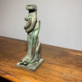 Scultura in bronzo totem Horst BoHm (Kronach.