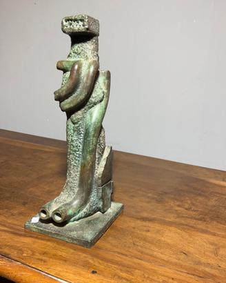 Scultura in bronzo totem Horst BoHm (Kronach.