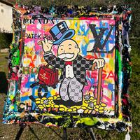 Quadro Luxury MR Monopoly PopArt moderna comics