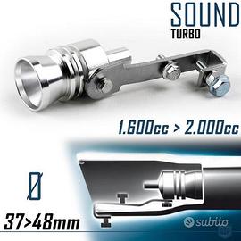 Sound Turbo Marmitta Auto Tuning Ø 37-48mm Fischio