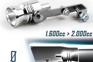 Sound Turbo Marmitta Auto Tuning Ø 37-48mm Fischio