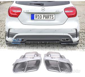 TERMINALI SCARICO MERCEDES CLASE A W176 CLA W117 G