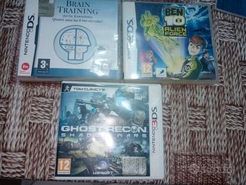Lotto di giochi intendo Ds 3ds