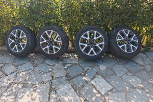 CERCHI ORIGINALI 17 FIAT 500X CON GOMME 4S