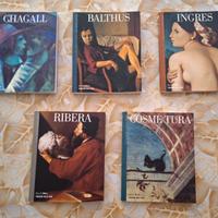 Set 5 volumi I Classici dell'Arte Rizzoli