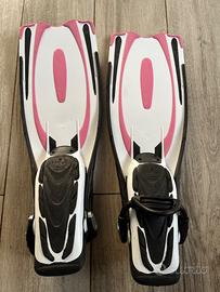 Pinne e Calzari per immersioni con le bombole