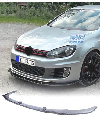 SPOILER LIP VOLKSWAGEN VW GOLF 6 GTI 08-12 CARBONI