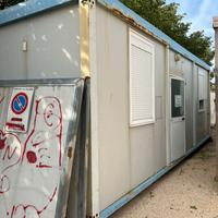 Box prefabbricato container con bagno da 8100