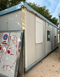 Box prefabbricato container con bagno da 8100