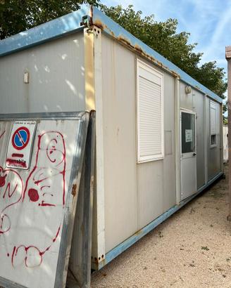 Box prefabbricato container con bagno da 8100