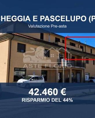 Immobile in asta di 98 m² con box auto a Scheggia 