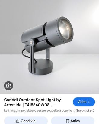 Artemide faretto da interno/esterno