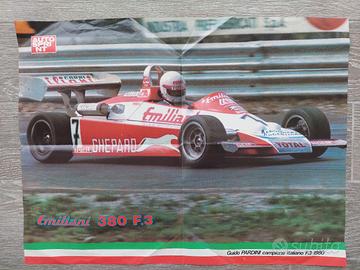 poster Autosprint f3 1980 pardini campione ita
