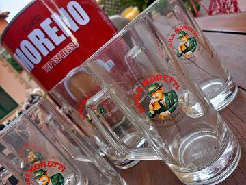 Boccali di Birra 🍺 da 0,4 & H.18 Cm. VetroSpesso