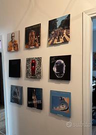 Supporto a muro per disco vinile