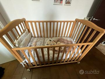 Culla per bambini con cassetto